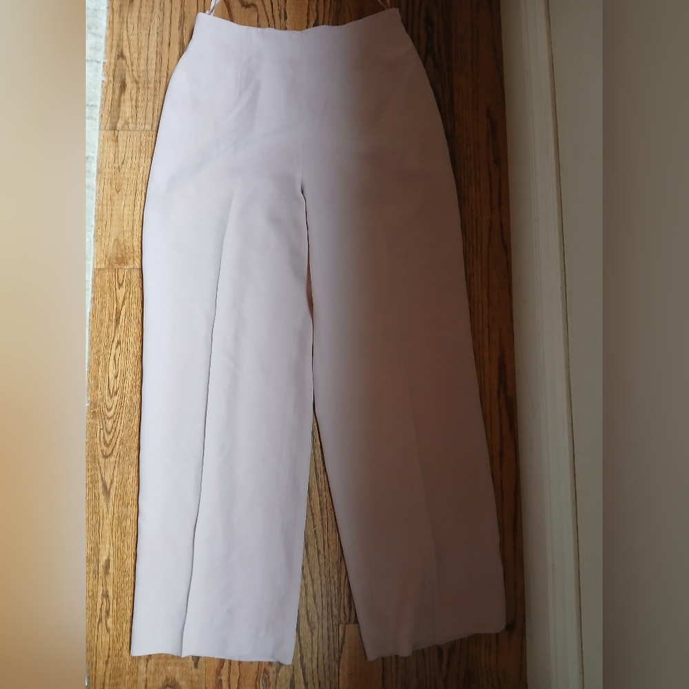 Vintage Silk,  Jones NY Country,  Women's Wide-Leg Silk Pants Size 12 P